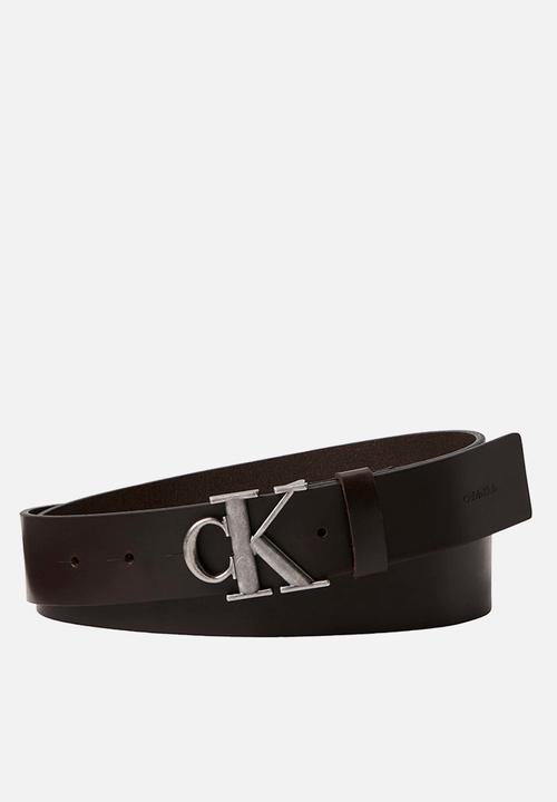 Calvin Klein - Ck Buckle Smooth 35Mm - Dark Brown
