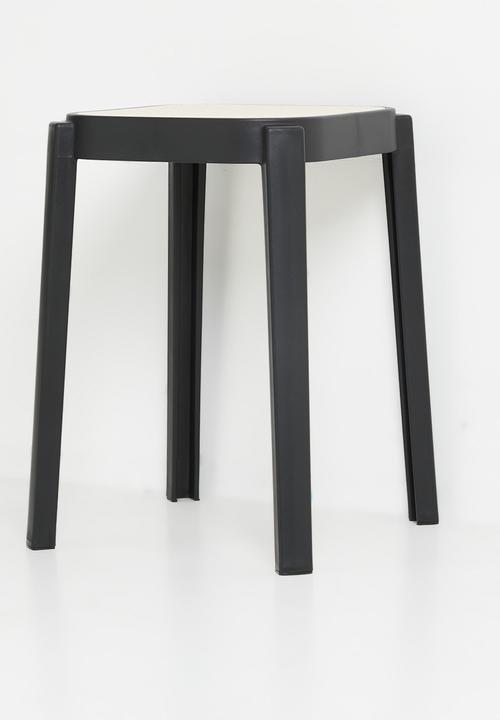 Sixth Floor - Kyoto Stool - Black