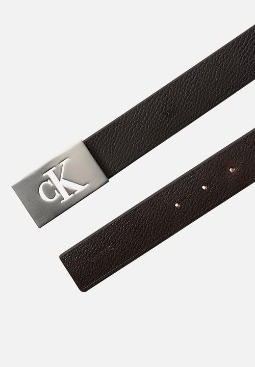 Calvin Klein - Ssnl Mono Plaque 35Mm Fixed - Dark Brown