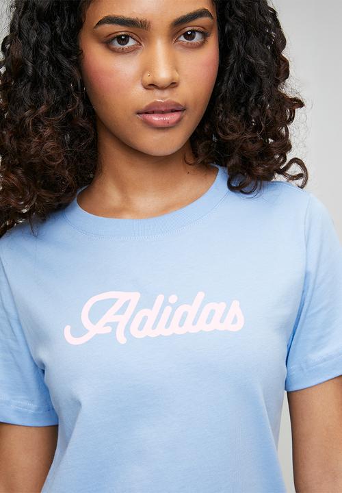 adidas Performance - W Bf Wrdmrk Hd - Glow Blue