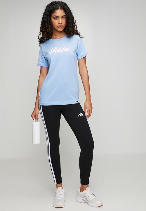 adidas Performance - W Bf Wrdmrk Hd - Glow Blue