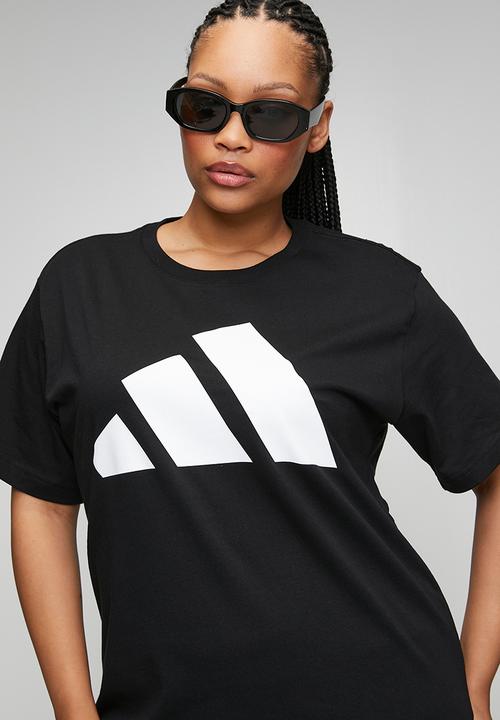 adidas Performance - Plus w bl sj t 2 s26 tee - black/white