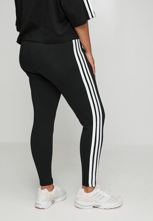 adidas Performance - Plus w 3s nf sj leg - black/white