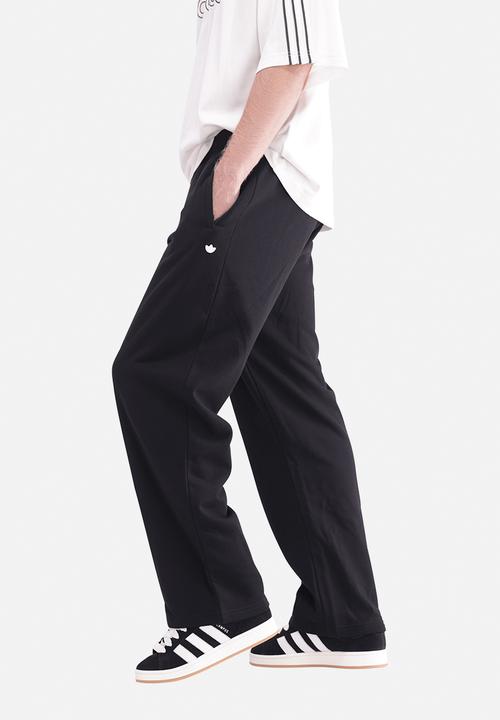adidas Originals - Trefoil Essentials Open Hem Joggers - Black/Wht