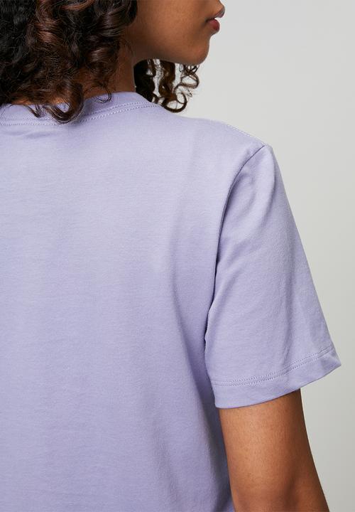 adidas Originals - Trefoil Originals Tee W - Silver Violet