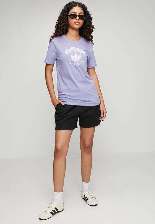 adidas Originals - Trefoil Originals Tee W - Silver Violet