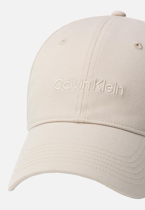 Calvin Klein - Titlecase Embroidery Baseball Cap - Neutrals