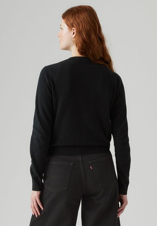 Levi’s® - Super Soft Crewneck Cardi - Anthracite Night Cotton Blend