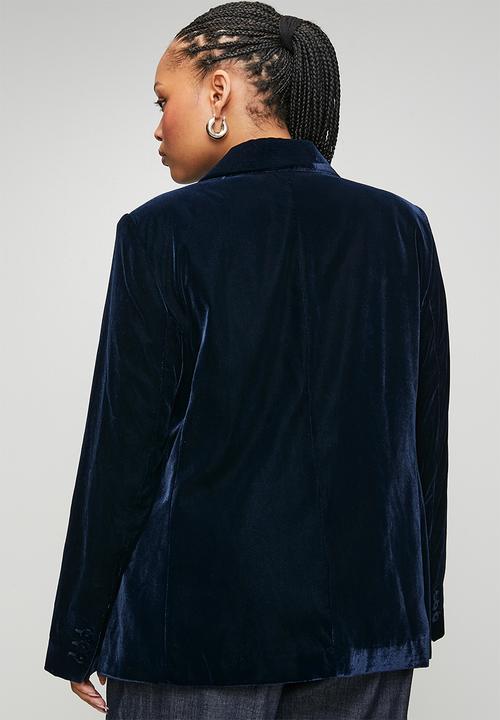 MANGO - Plus blazer combi - navy
