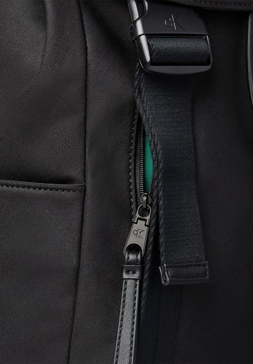 Calvin Klein - Canvas Mix Backpack - Black