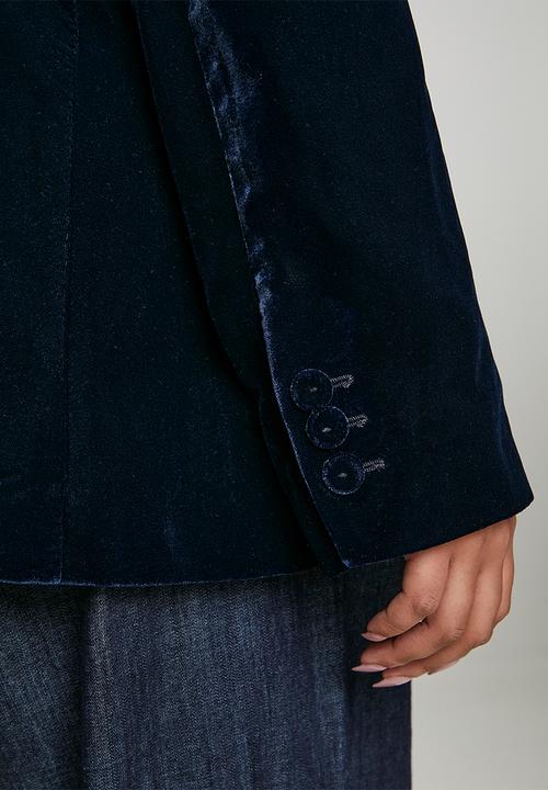 MANGO - Plus blazer combi - navy