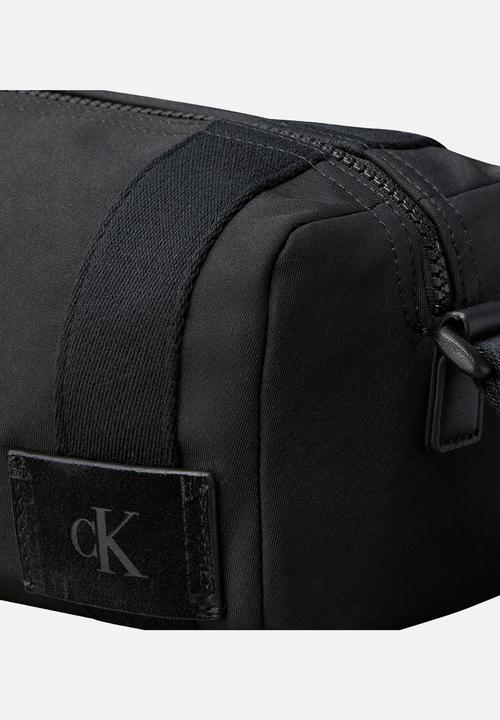 Calvin Klein - Canvas Mix Camera Bag - Black