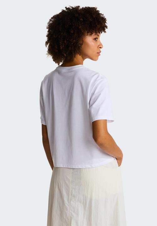 The North Face - W Evolution Simple Dome Crop Rlx Ss Tee - Tnf White