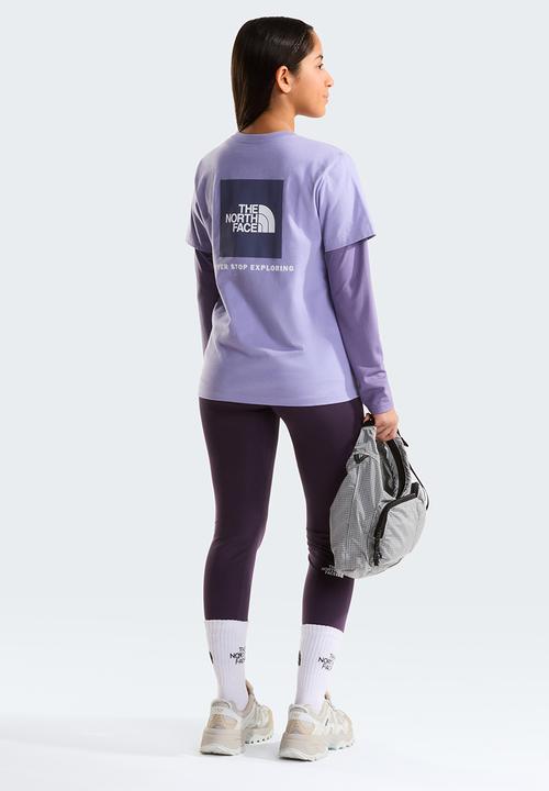 The North Face - Teen evolution box nse ss tee - pale plum (no5)