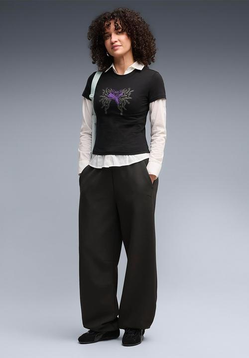 PUMA - Pumatech Sense Relaxed Barrel Soft Touch Sweatpants Dk Op - Puma Black