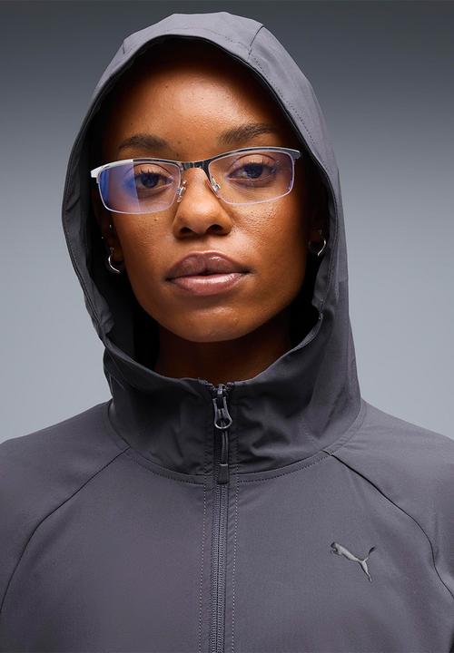 PUMA - Pumatech Sense 4-Way Stretch Oversized Short Woven Jacket - Inky Depths