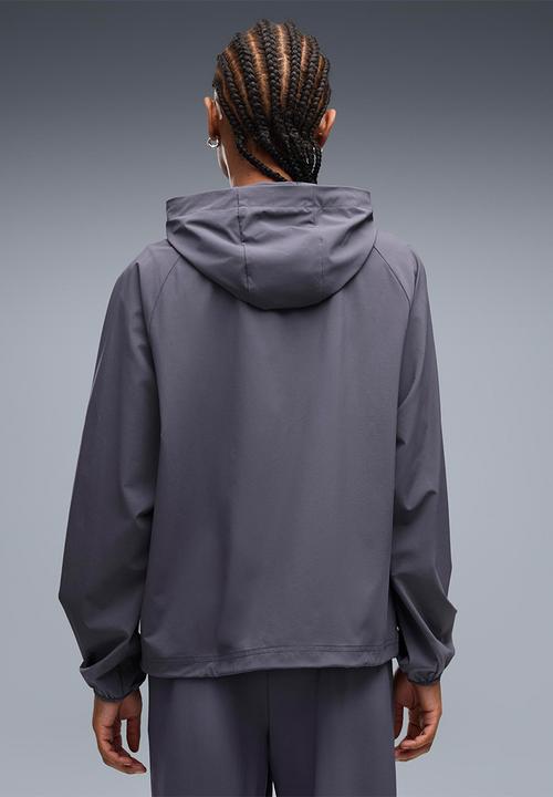 PUMA - Pumatech Sense 4-Way Stretch Oversized Short Woven Jacket - Inky Depths