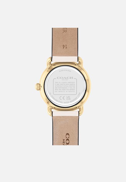 Coach - Elliot 14504305CH Watch - Silver/White