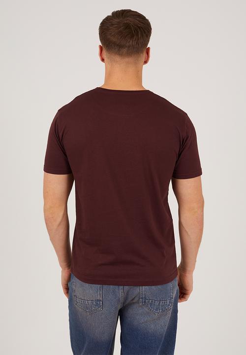 Brave Soul - 3Pk T-shirts - Cream / Oxblood / Optic White