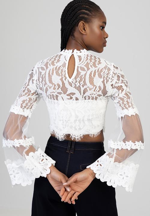 SISSY BOY - In Your World Blouse - Off White