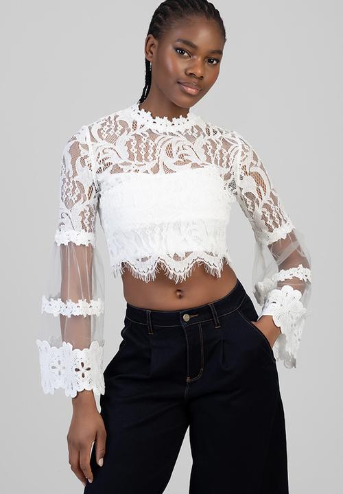 SISSY BOY - In Your World Blouse - Off White