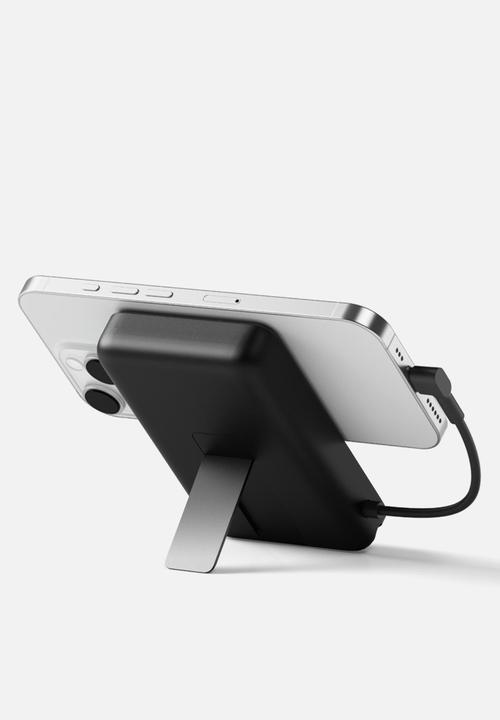Xiaomi - Xiaomi Magnetic Power Bank 10000mAh with Built-in Stand - Dark Grey