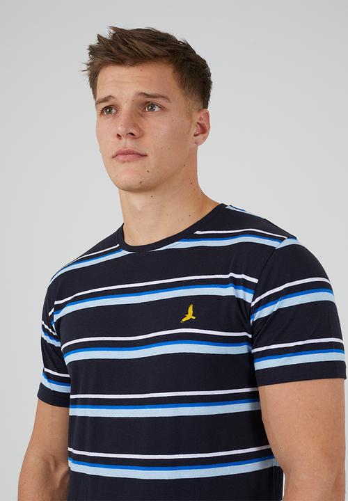 Brave Soul - Energy T-shirt - Optic White / Midnight Navy