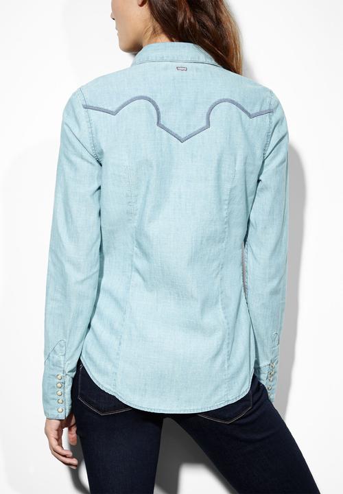 Levi’s® Ladies - Tailored Novelty Western Shirt – Denim