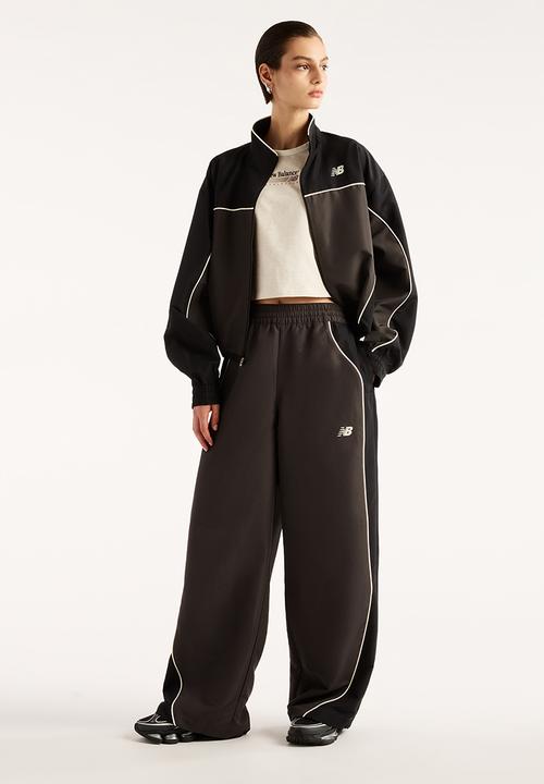 New Balance  - New Balance Trackside Pant - Black Cement