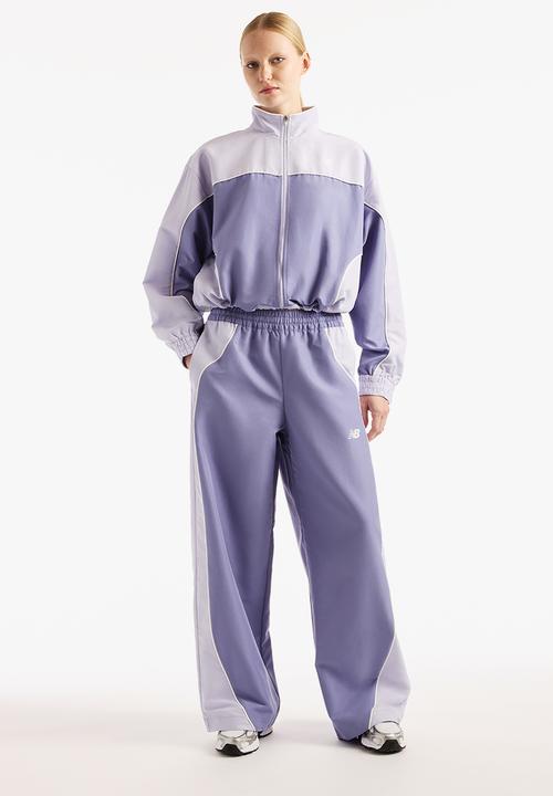 New Balance  - New Balance Trackside Pant - Dark Smoked Violet