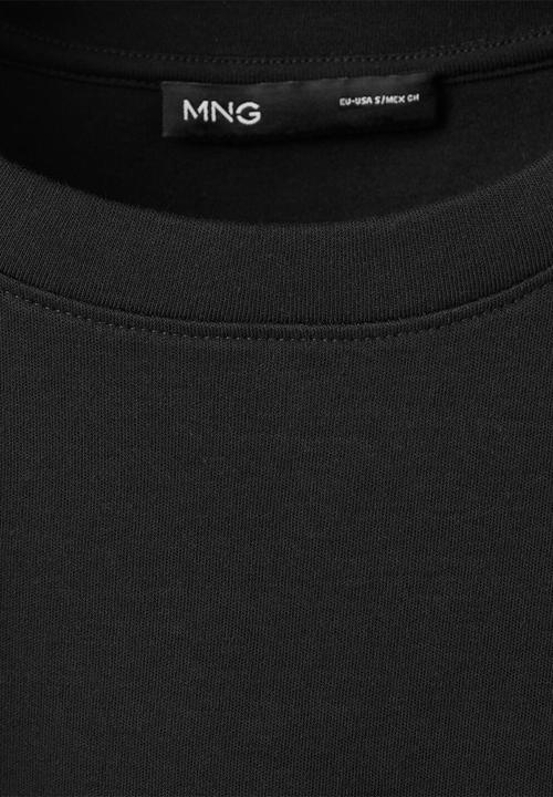 MANGO - T-shirt sevilla - black