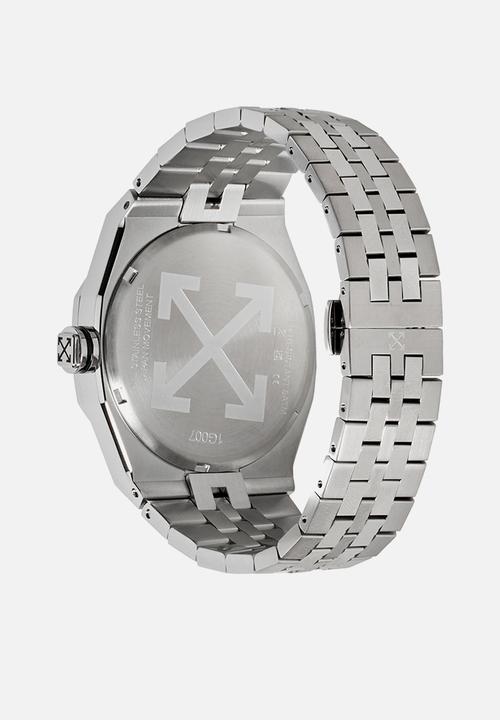 Off-White - NO GRID Watch - Silver