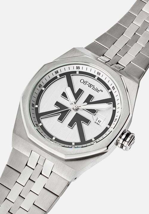 Off-White - NO GRID Watch - Silver