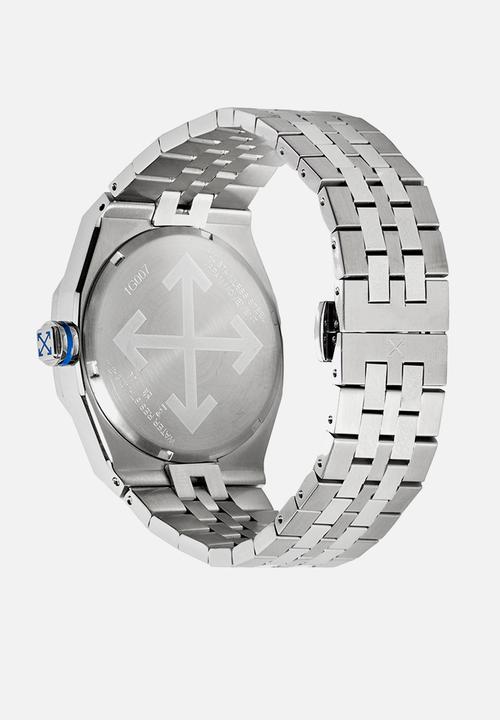 Off-White - NO GRID Watch - Silver