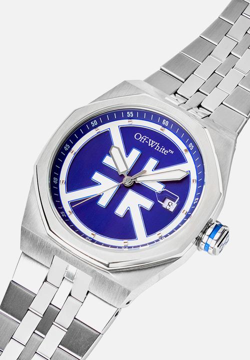Off-White - NO GRID Watch - Silver