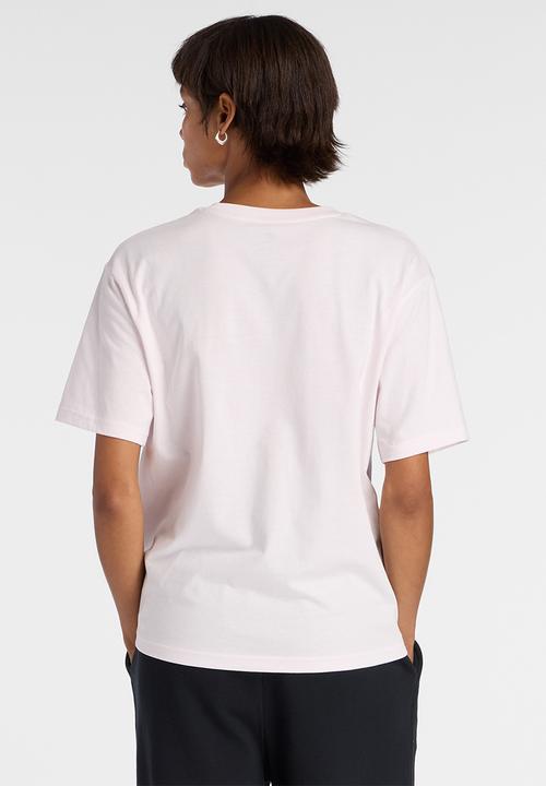 New Balance  - NB Sport Logo Tee - Pink Salt