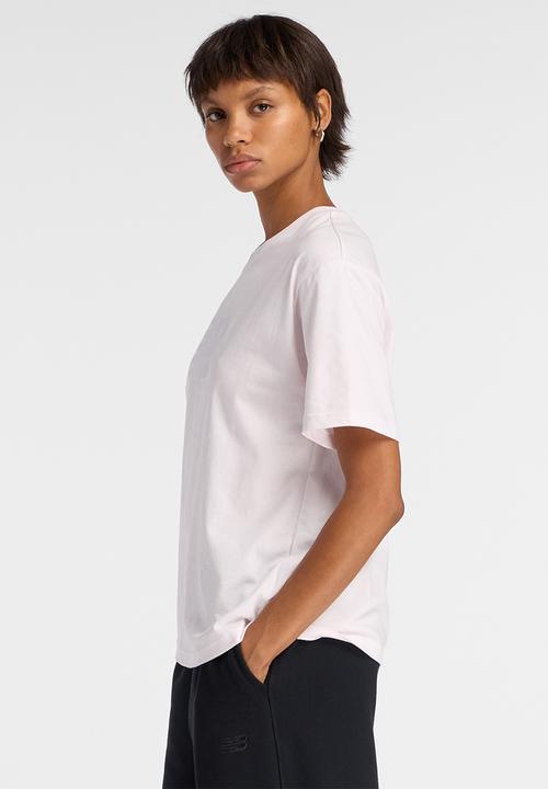 New Balance  - NB Sport Logo Tee - Pink Salt
