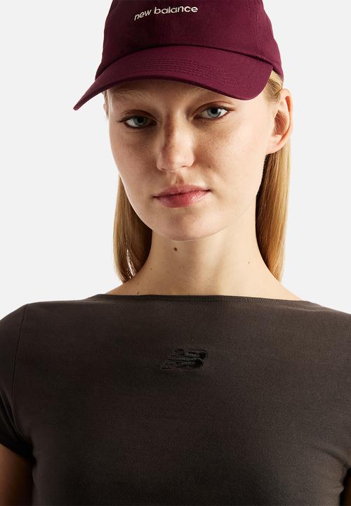 New Balance  - New Balance Fitted Tee - Black Cement