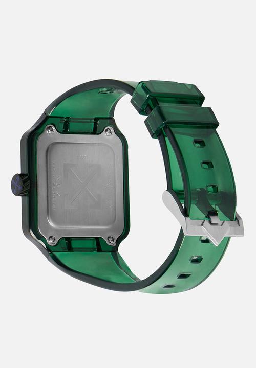 Off-White - PROTO 01 Watch - Dark Green