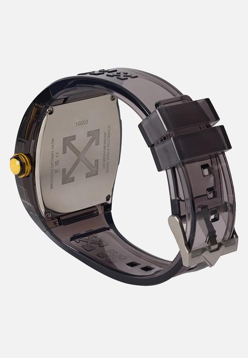 Off-White - BEAT Watch - Dark Grey