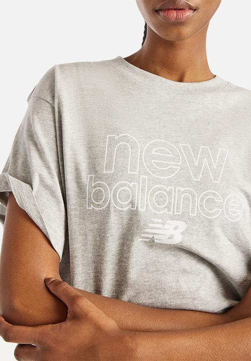 New Balance  - NB Sport Graphic Tee - Athletic Grey