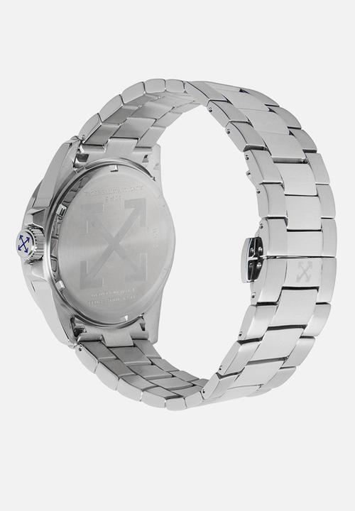 Off-White - NO SIR Watch - Silver