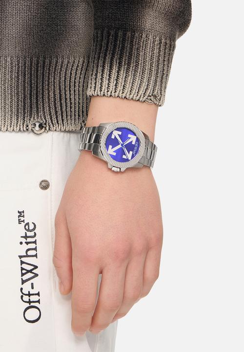 Off-White - NO SIR Watch - Silver