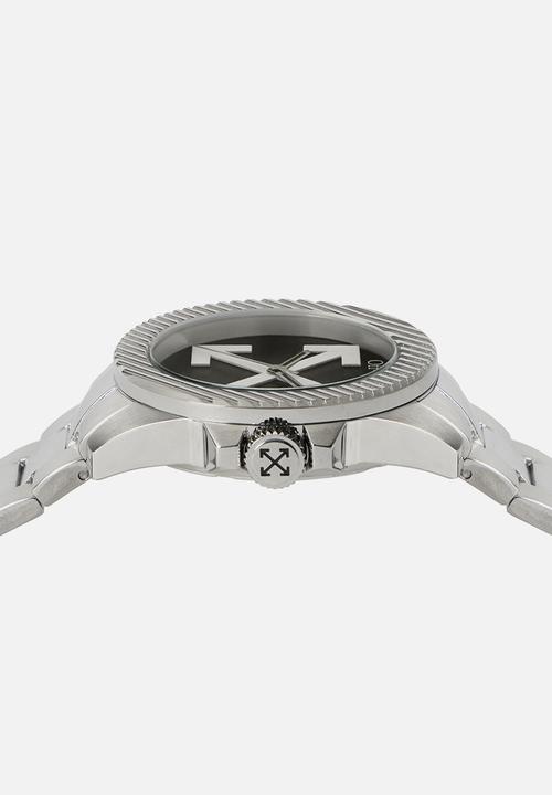 Off-White - NO SIR Watch - Silver