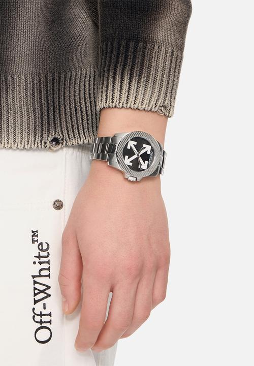 Off-White - NO SIR Watch - Silver