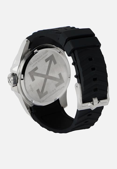 Off-White - NO SIR Watch - Silver