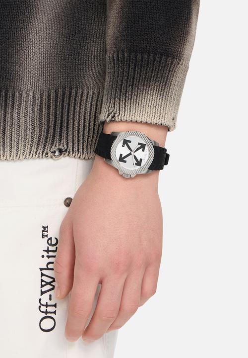 Off-White - NO SIR Watch - Silver
