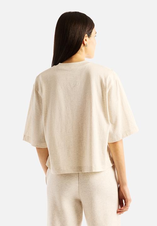 New Balance  - New Balance Trackside Tee - Linen Heather