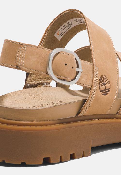 Timberland - Clairemont way backstrap sandal -  medium beige nubuck