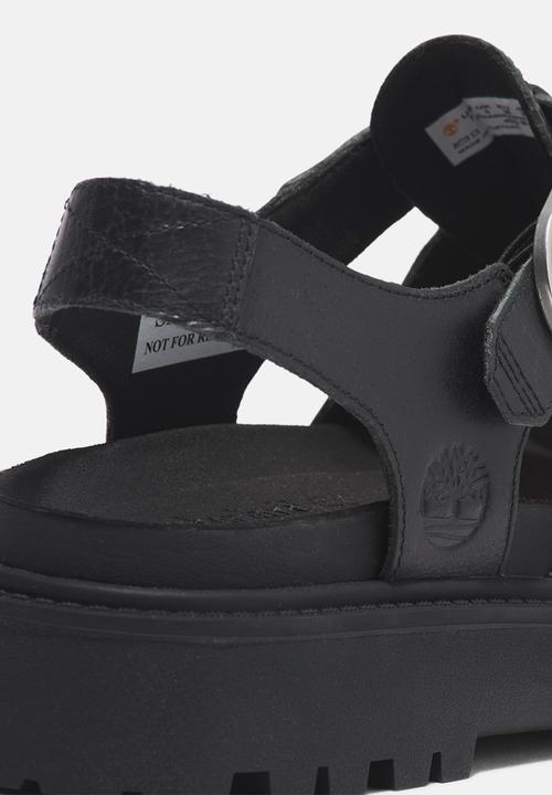 Timberland - Clairemont way fisherman sandal -  black full grain